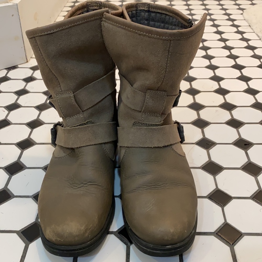 Sorel leather combat boots - Picture 3 of 7